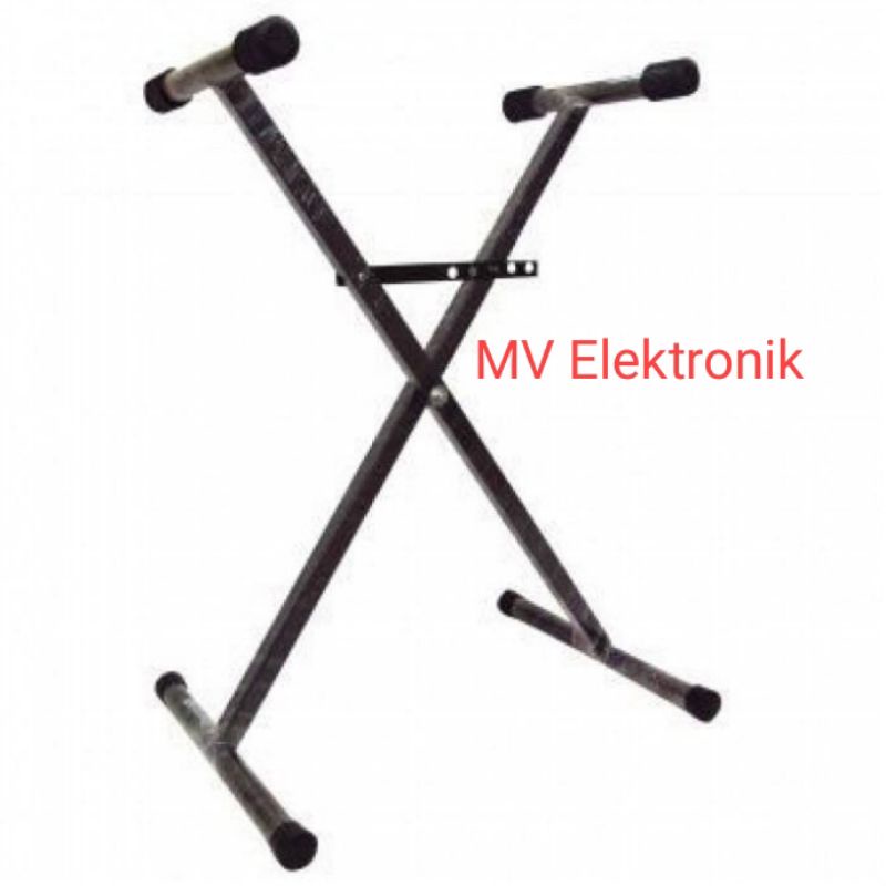 Stand Keyboard Piano Single / Stand Piano Silang Single