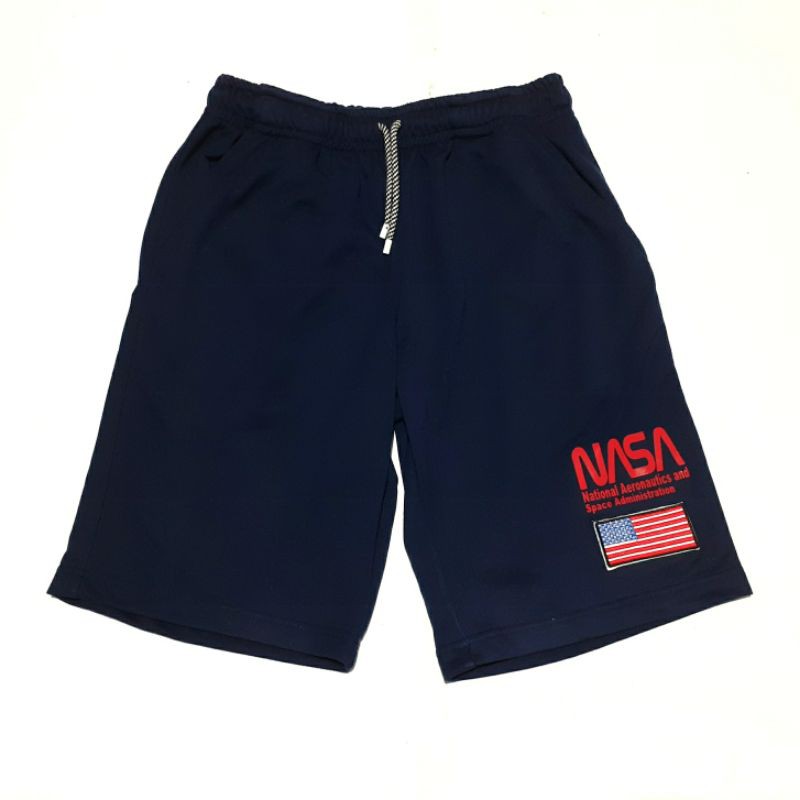 Celana pendek pria HnM NASA Original H&M shortpant celana lari jogging running sweatpants olahraga