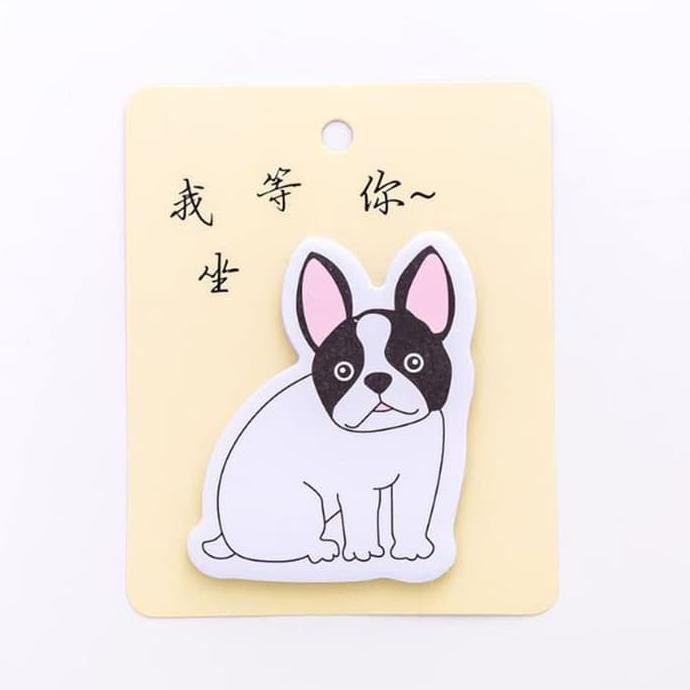 

Ready Oke Sticky Notes Post It Frenchie Bulldog Catatan Tempel Sno053 - Kuning