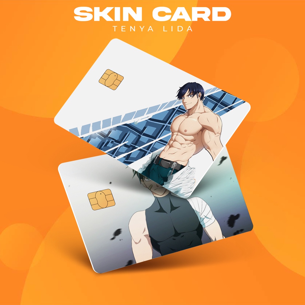 

[BM Skin Card] TENYA LIDA || Garskin | Cover ATM / E - Money / Flazz - Anti Air