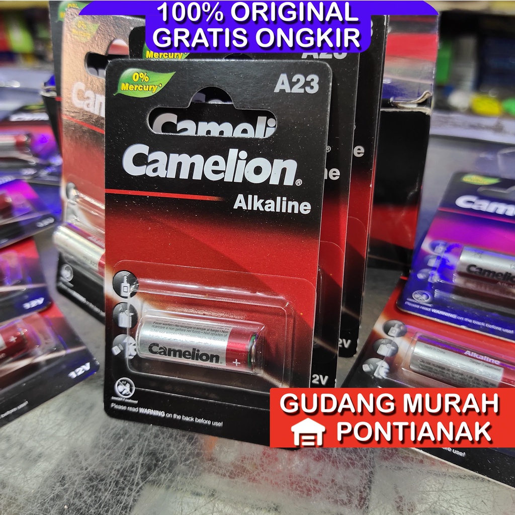 Bateria Remote Mobil Motor kendaraan bateria bell wireless GP 23