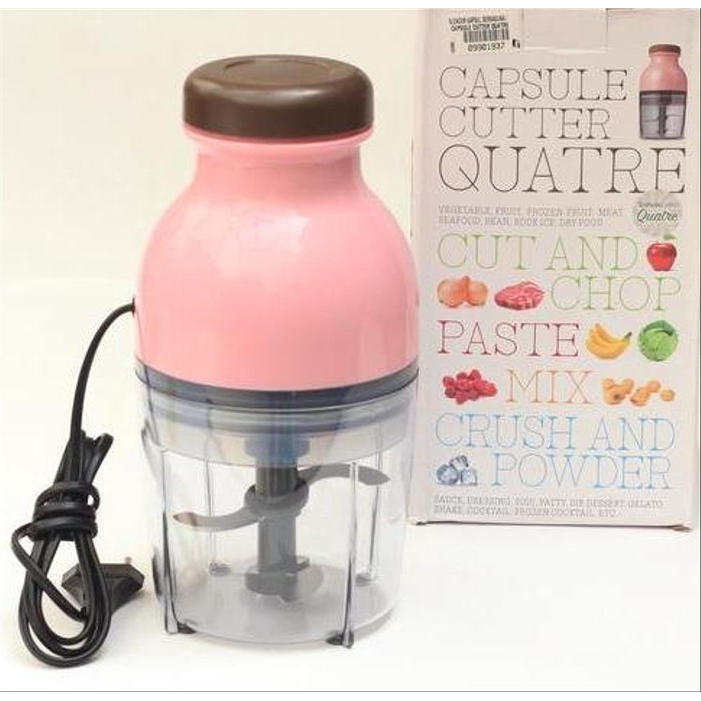 blender capsule cutter quatre / mini blender bentuk kapsul serbaguna