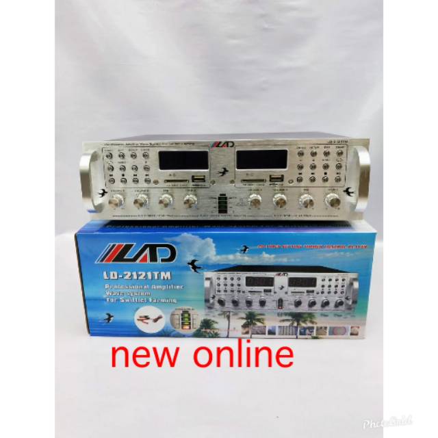 Amplie walet LAD LD2121TM 4 channel timer