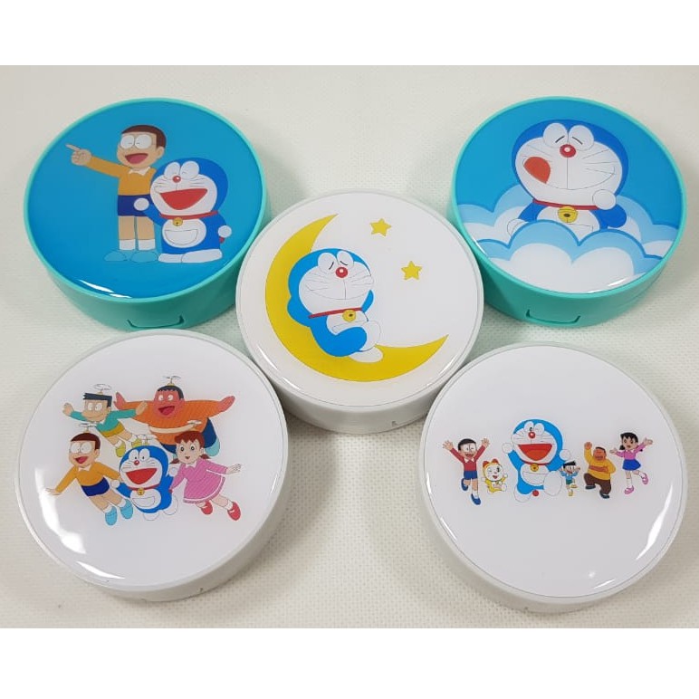 Kotak Softlens DORAEMON BULAT / Tempat Soflens / Kotak Softlens Tempat Softlens  Karakter