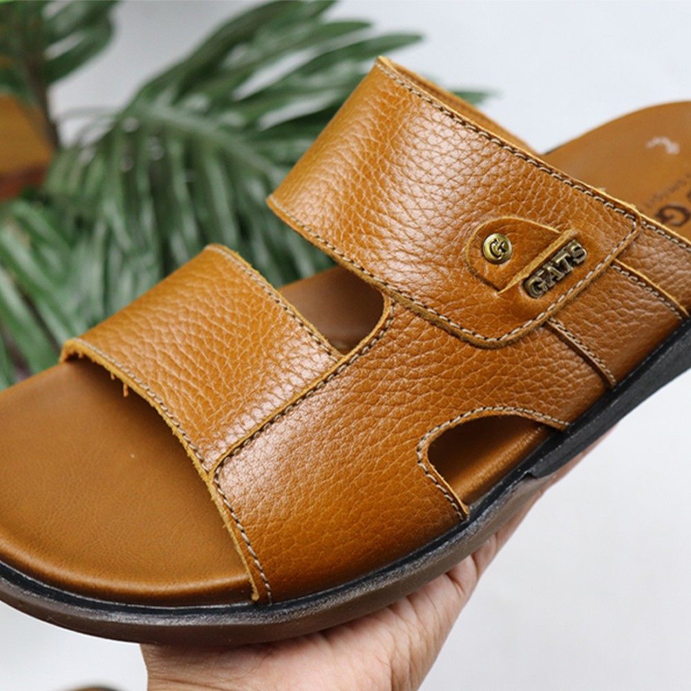 Sandal Kulit Pria Original GATS RC 002 Sendal Casual Pria Dewasa