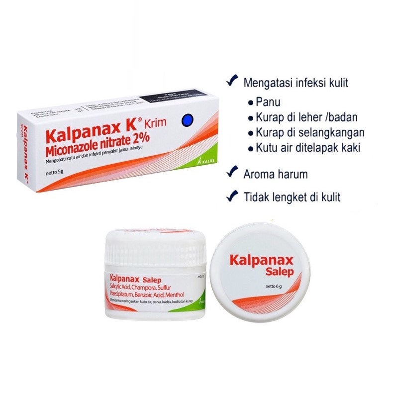 Kalpanax Salep 6gr / Salep Kulit