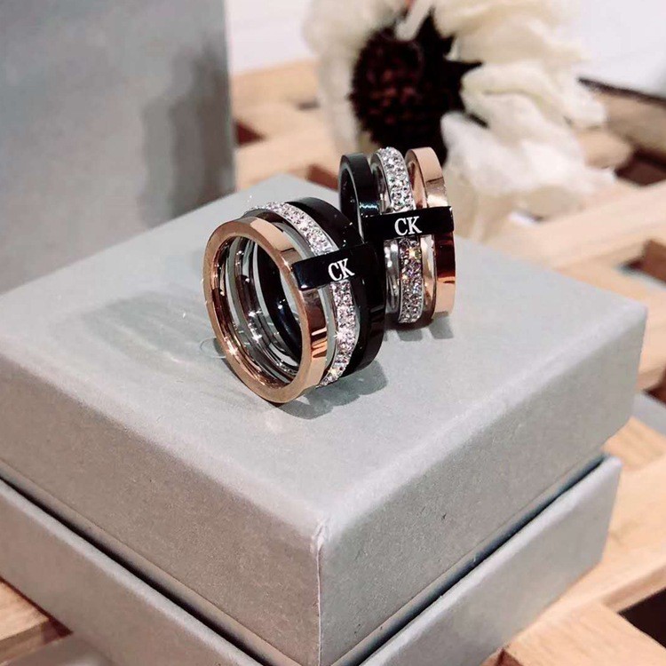 Cincin Titanium Mini Korea fashion cewek Wanita CK059 cincin pesta fashion sangat elegant