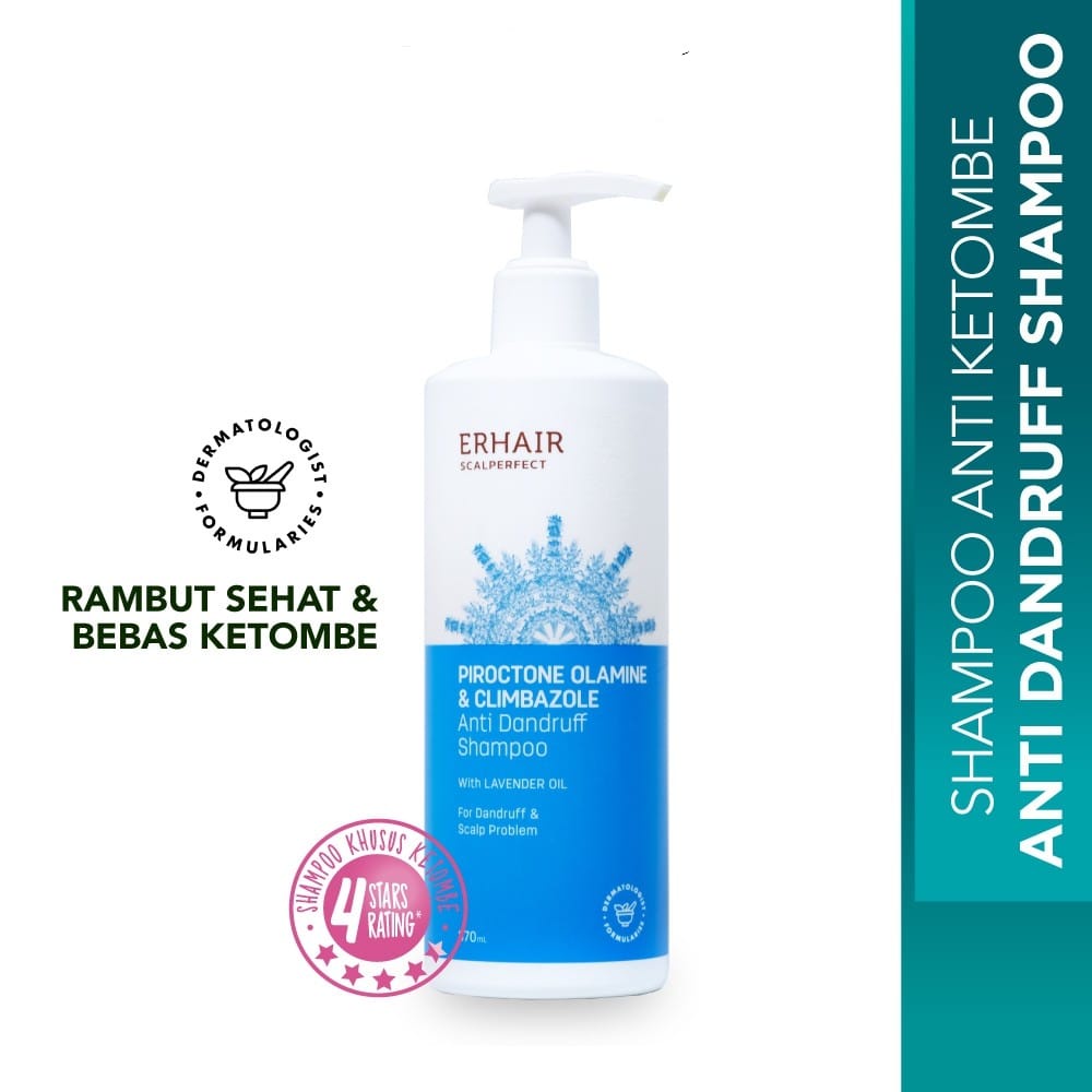 ERHAIR Scalperfect Anti Dandruff Shampoo - Sampo Anti Ketombe 100ml ~ ORIGINAL 100%