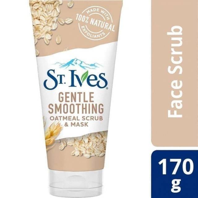 ST IVES GENTLE SMOOTING OATMEAL FACE SCRUB &amp; MUSK 170GR