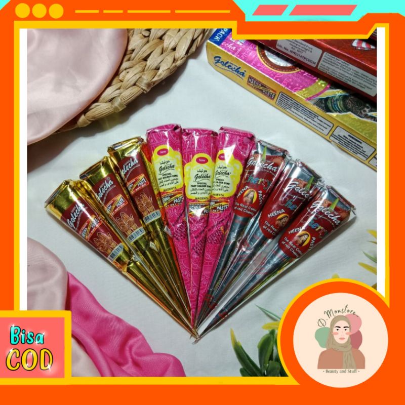 Kutek Hena || Kutek hena halal BPOM || Kutek henna halal || Hena Merah Maroon Hitam Pink