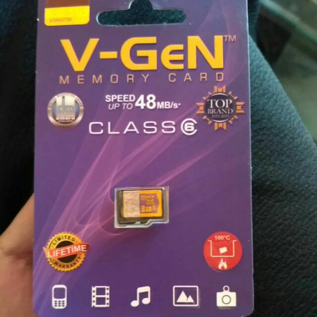 Mmc hp vgen 8gb