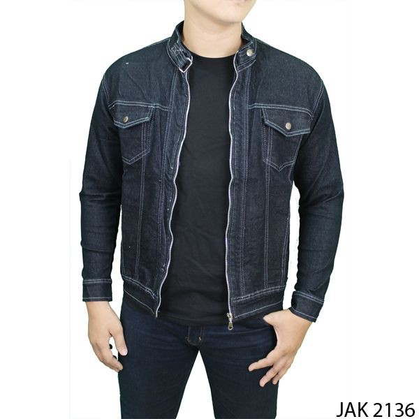 Jaket Jeans Polos - Premium Quality (COMB)