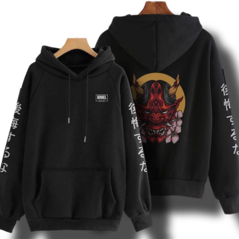 COD Jaket Sweater Hoodie Pria Original Bohel  Jumper SAMURAI