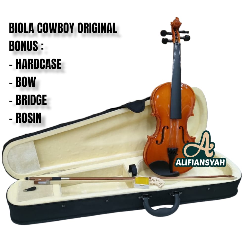 Biola akustik cowboy original import china ukuran 4/4 dan 3/4 violin akusik