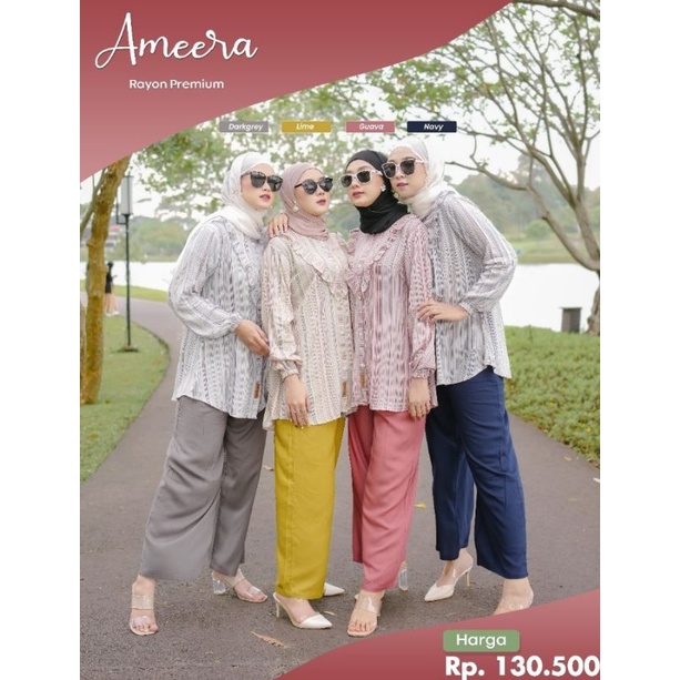 AMEERA ONE SET BY GHIINA FASHION//READY