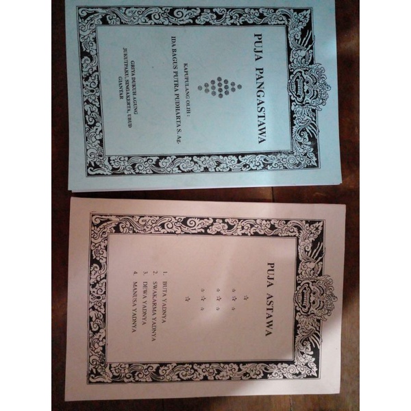 PUJA ASTAWA & PUJA PENGASTAWA