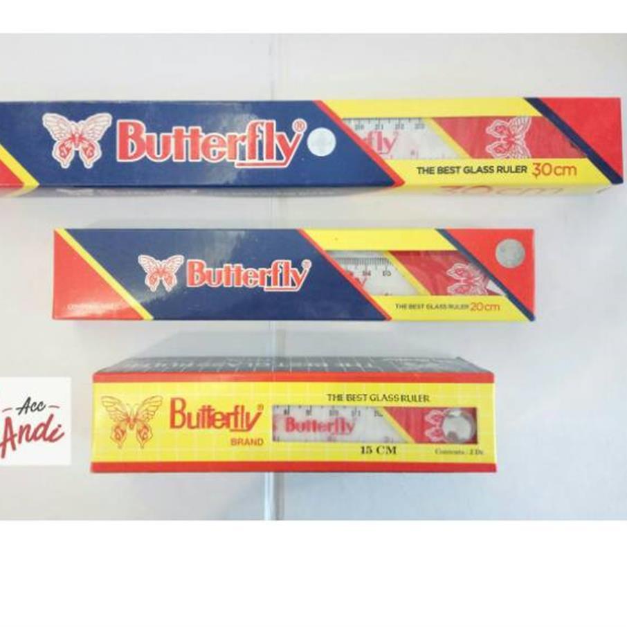 

Model baru - Penggaris Butterfly 30cm 12Pc s .