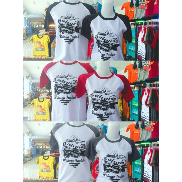 kaos bludru pita wisata bahari lamongan
