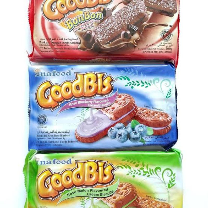 

GOODBIS ROSE CREAM BISCUITS 200G