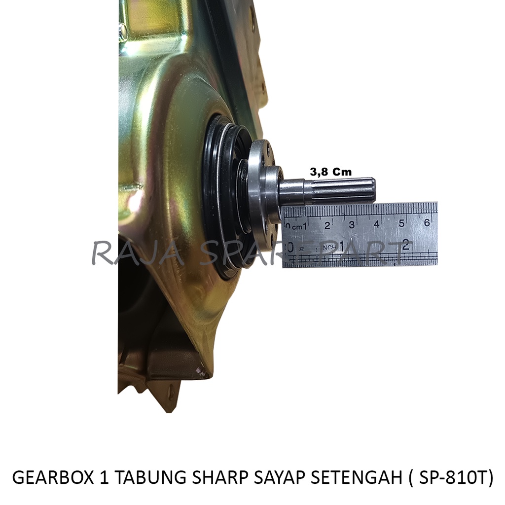 Gearbox Mesin Cuci SHARP 1 Tabung Otomatis Sayap 1/ Gearbox Mesin Cuci 1 Tabung Sayap Setengah Sharp