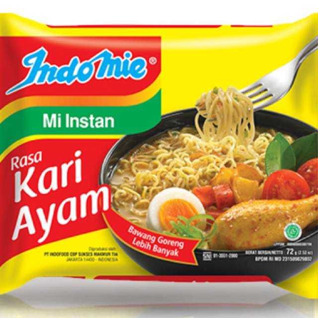 

Indomie kari ayam