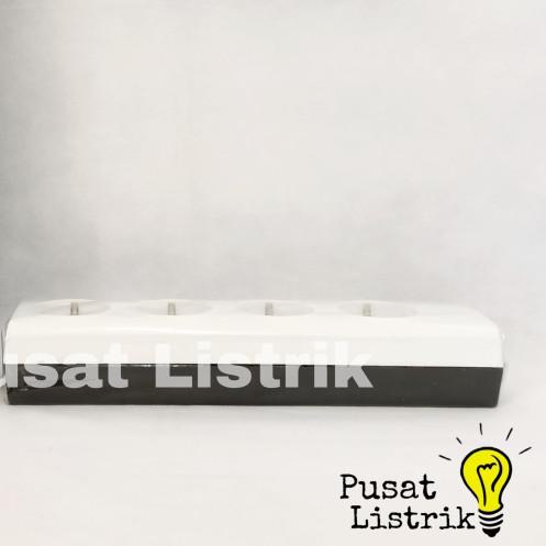 ✽ Broco Stop Kontak 4 Lubang Outbow Stop Kontak 4 Lubang Tutup Broco ☂