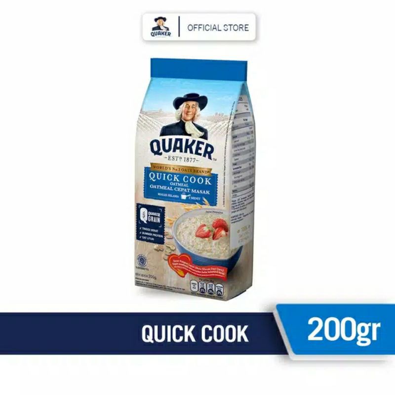 

QUAKER quick cook 200gr