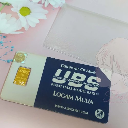 Logam Mulia UBS Fine Gold 1 gram LM 5