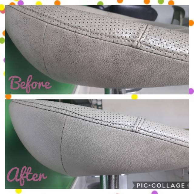 Pembersih sofa bahan kulit, semir sofa kulit asli, leather sofa care