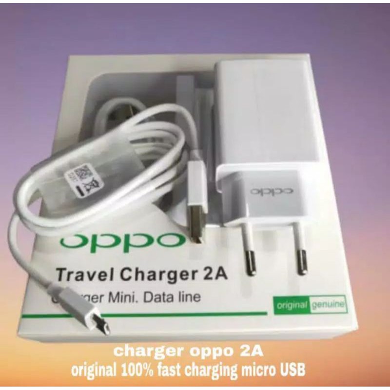 ORIGINAL OPPO CHARGER FAST CHARGING MICRO USB F3 F1 F5 F7 F9 A12 A71 A12 A83