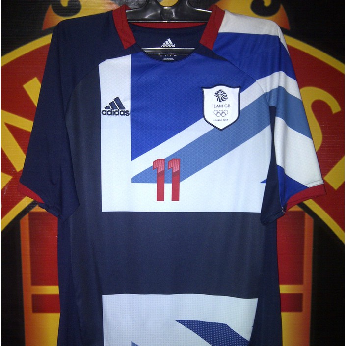 Jersey Great Britain Original Adidas Olimpiade 2012 Rare Item