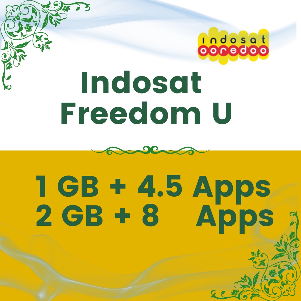 Freedom U Paket data Indosat