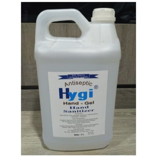 Antiseptic Hygi - Hand Sanitizer - Hand Gel - 5liter