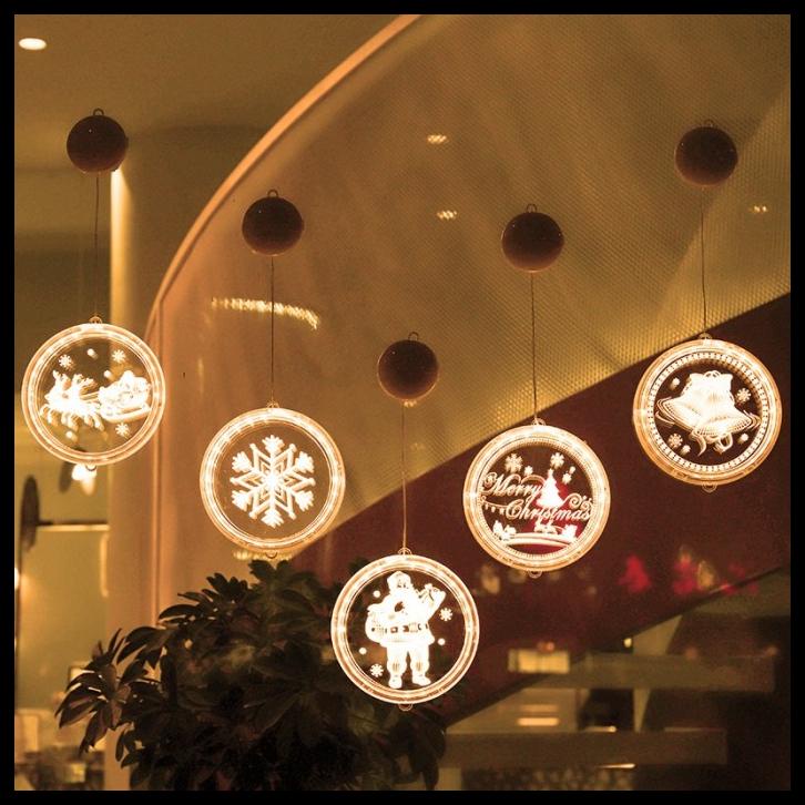 

Aksesoris Natal - Lampu Gantung 3D Bentuk Rusa Natal Untuk Dekorasi Rumah / Ruang Tamu