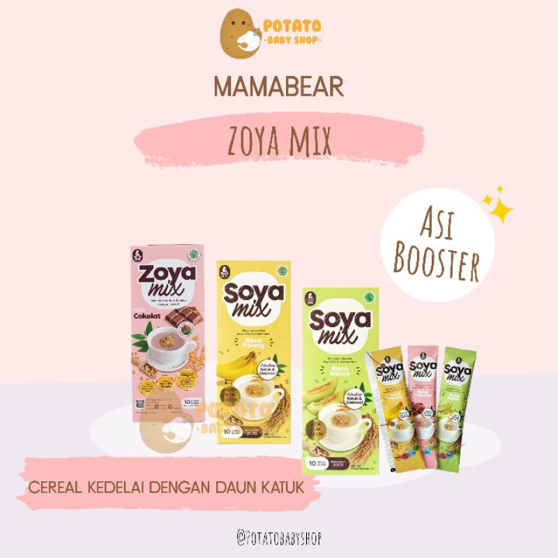 Mamabear - Zoyamix Soyamix Cereal Asi Booster Pelancar Asi Mama Bear Zoya Mix Soya Mix