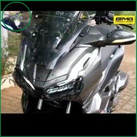 Cover Pelindung Lampu depan Honda ADV 150 ADV 160 Cover Front Guard Headlamp ADV (cod)