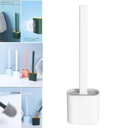 SIKAT WC SILIKON PEMBERSIH TOILET / SILICONE TOILET BRUSH