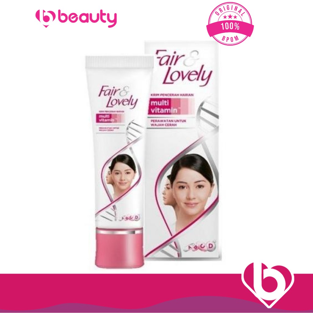 ❤ BEAUTY ❤ Fair & Lovely Cream Wajah Multivitamin 15g/25g/50g  - Cream Pencerah Fair and Lovely 50gr