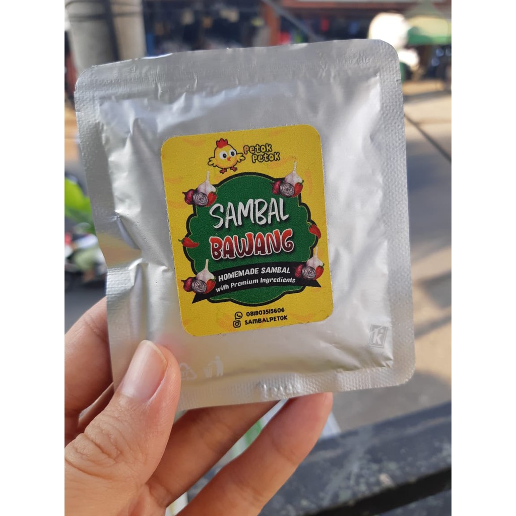 sambal bawang kemasan praktis