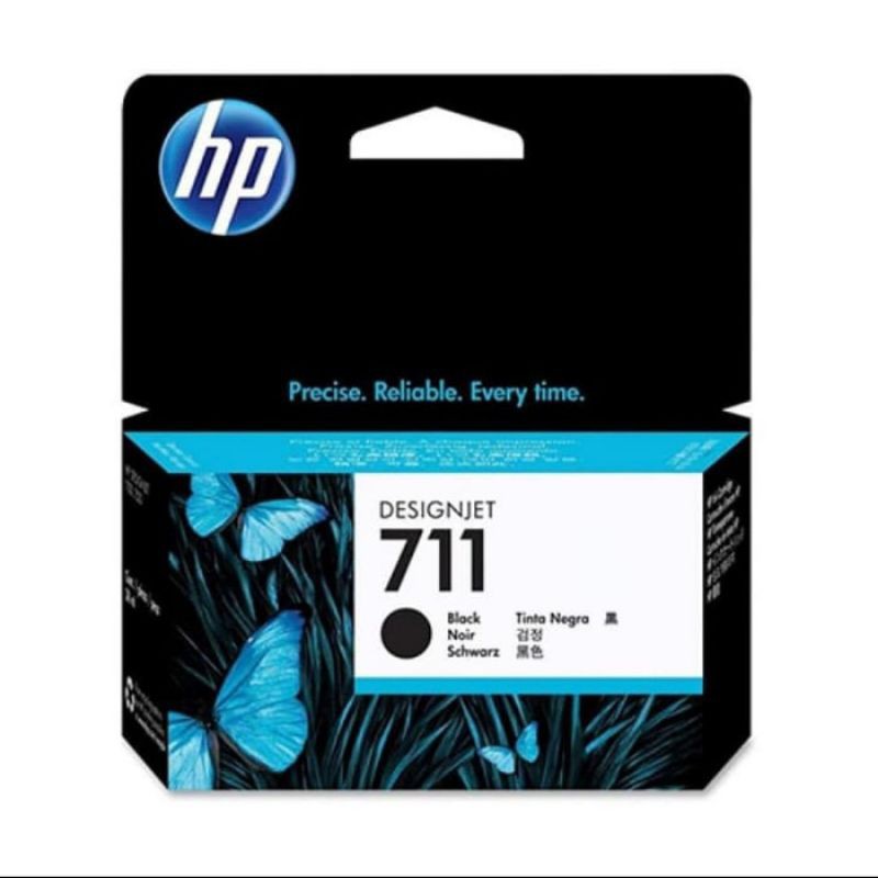 tinta cartridge hp 711 black ( 80 ml ) original for HP Designjet T120, HP Designjet T520