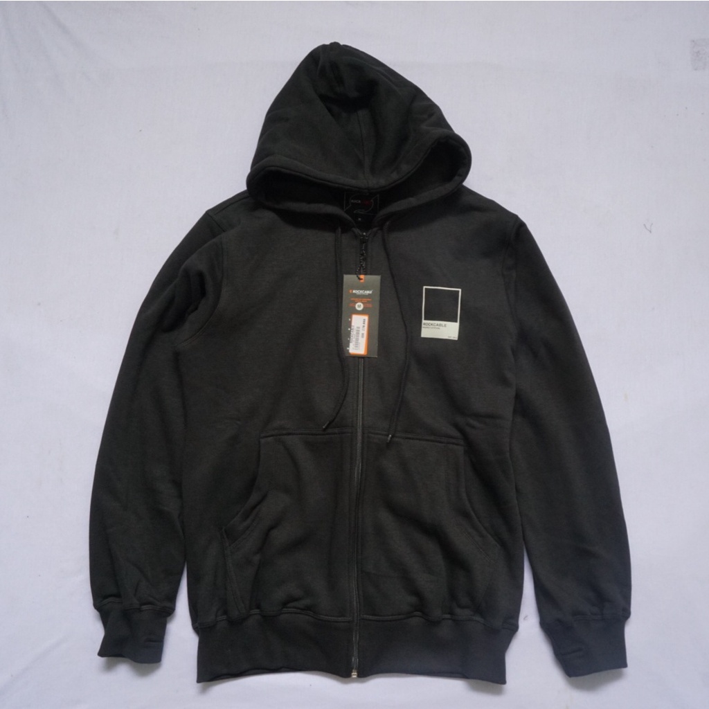 sweaterr Hoodie ROCKCABLE pria  ORIGINAL hoodie simple  aesthetic Sweater hoodie jipper dewasa