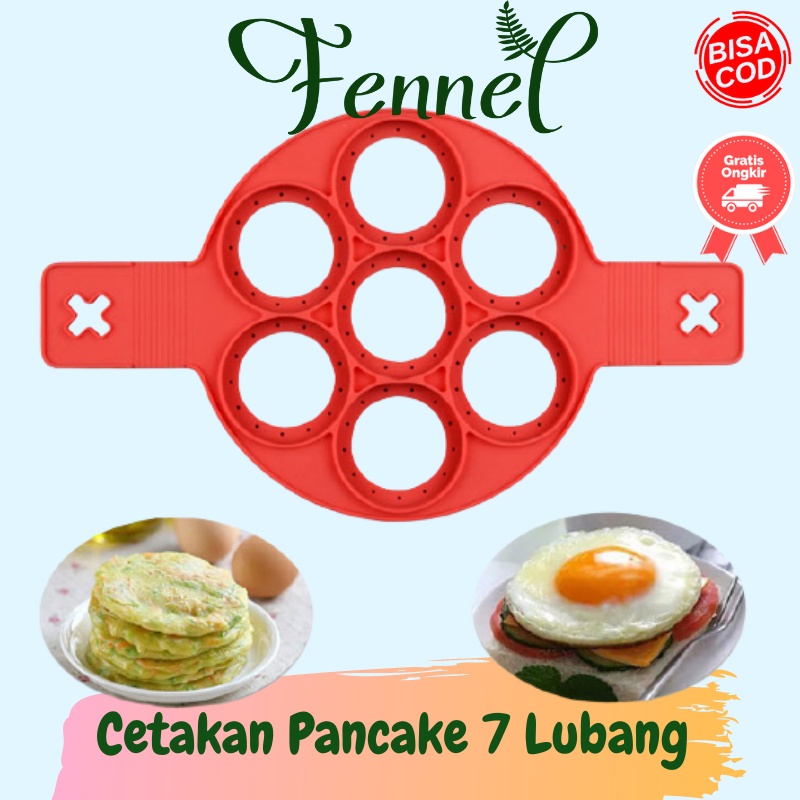 Cetakan Kue Pancake 7 Lubang JSC2558