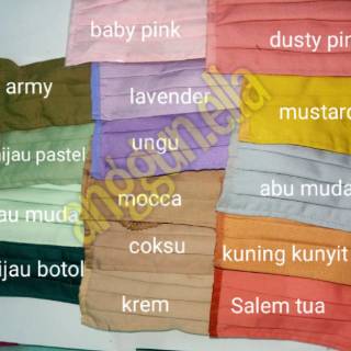 MASKER KAIN TALI KERUT MASKER KAIN HIJAB MASKER 1 