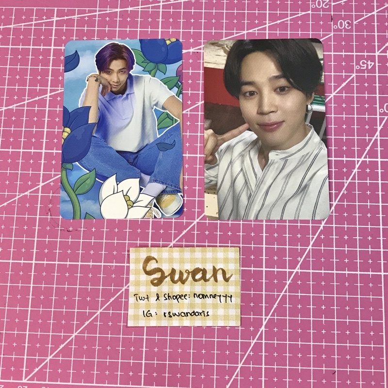Photocard Japan POB MOTS The Journey UMS & MOTS Journey Regular Selca Jimin