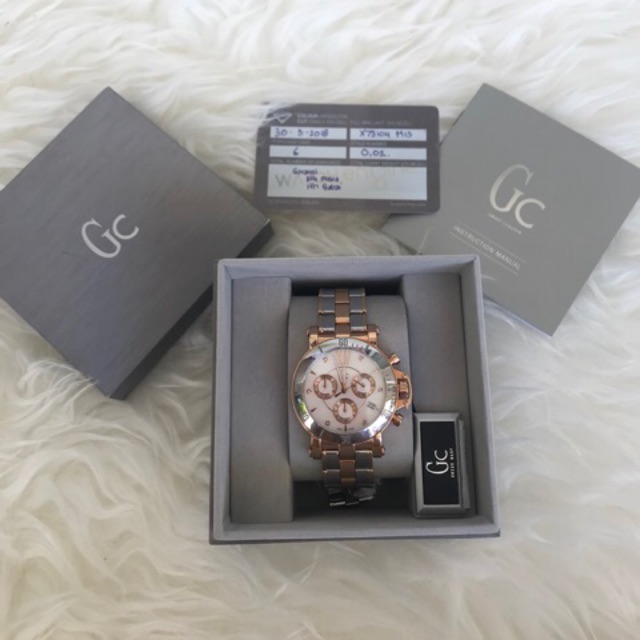 Preloved jam tangan guess collection gc X73104M1S original
