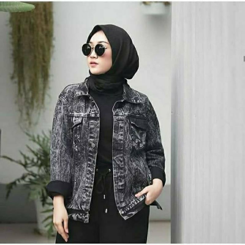 JAKET JEANS WANITA/JAKET BIONDY CEWEK PREMIUM/JAKET DENIM/ JAKET  STANDAR JUMBO/JAKET JEANS SNOW