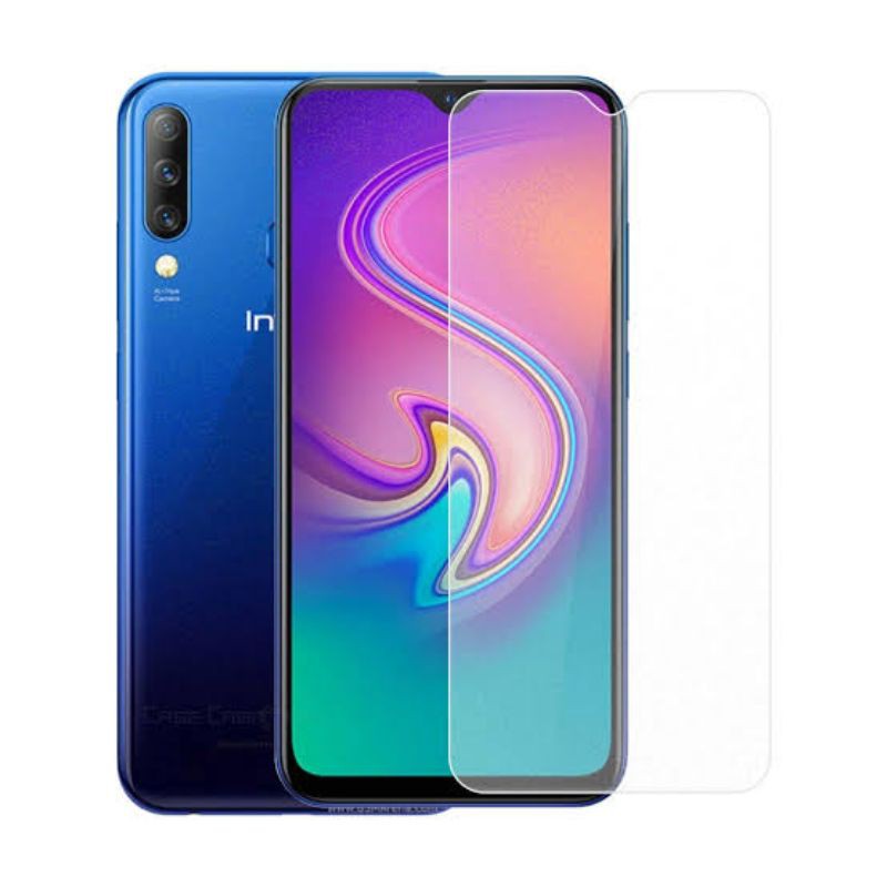 Tempered Glass Tg Kaca Bening Antigores Infinix Hot 9 Play / Screen Guard Protect INFINIX Hot 9 Play