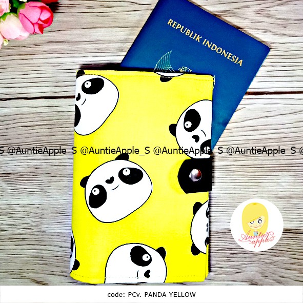PANDA CUTE PASSPORT HOLDER/PASPOR COVER/SAMPUL PASPOR/POUCH PASPORT LUCU/RECOMMENDED BEST SELLER