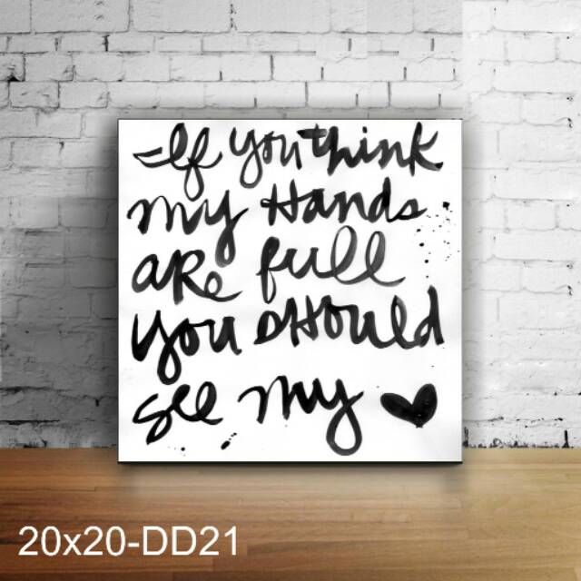 HIASAN DINDING POSTER KAYU Al-148