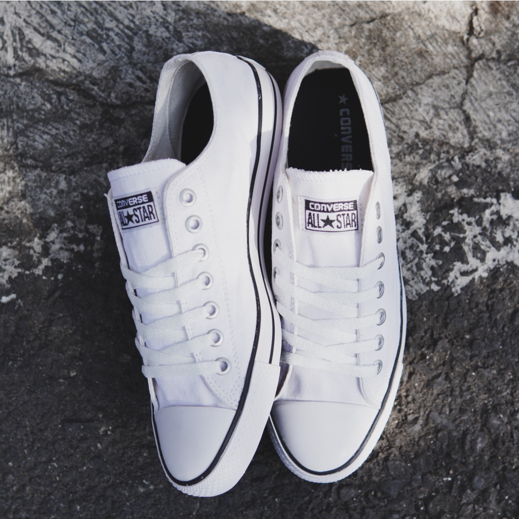 converes low clasick sepatu converse sneaker sepatu putih pria wanita